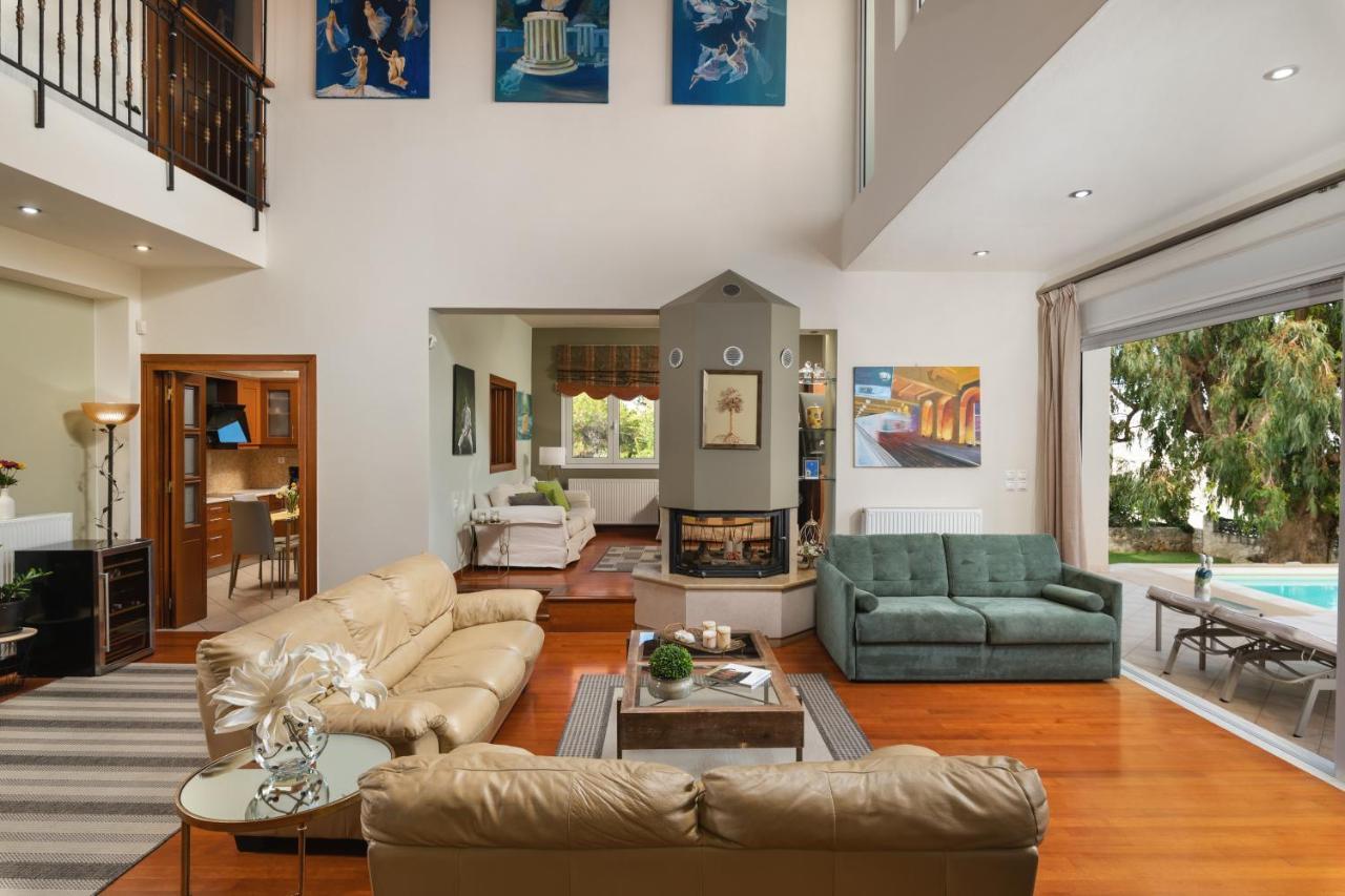Cedar Tree Villa Kounoupidhianá エクステリア 写真
